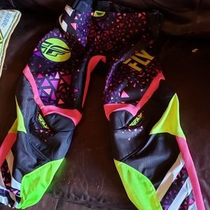 Fly Racing girls motor bike outfit